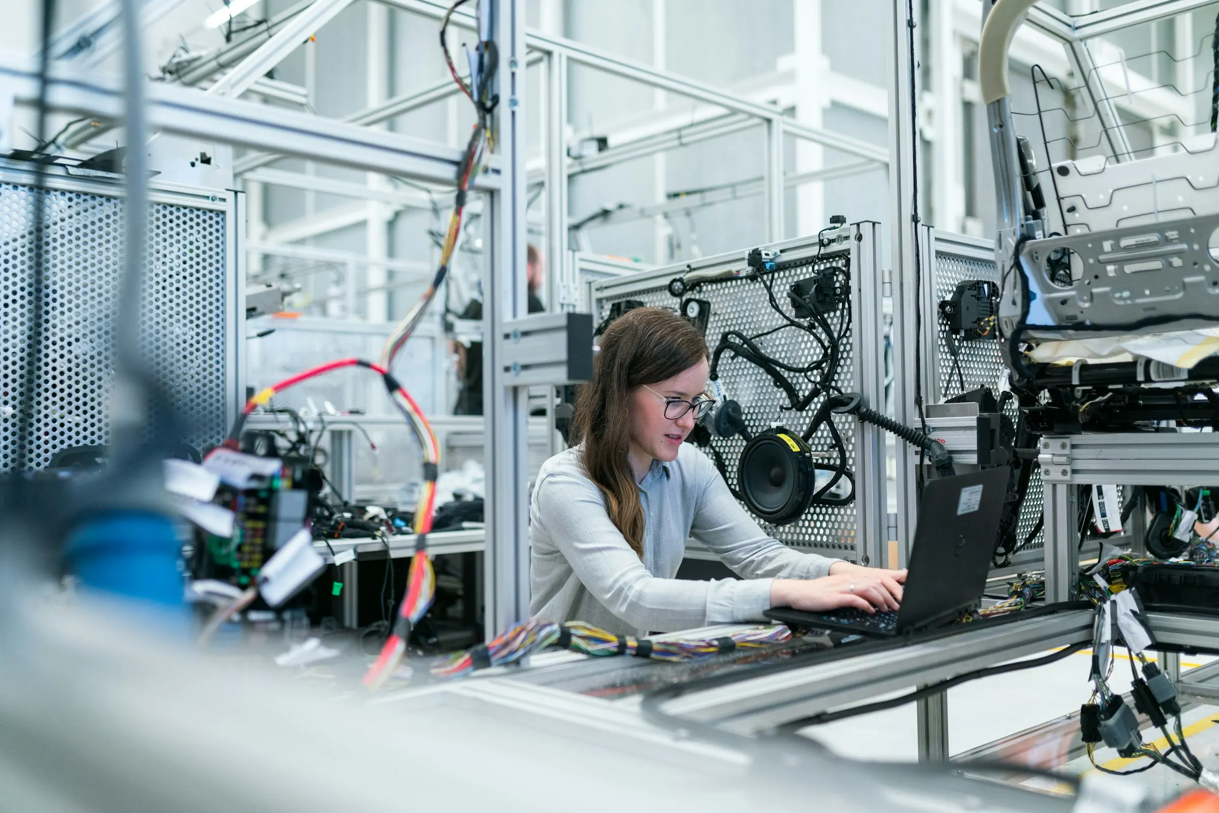 Visite d'un site industriel moderne