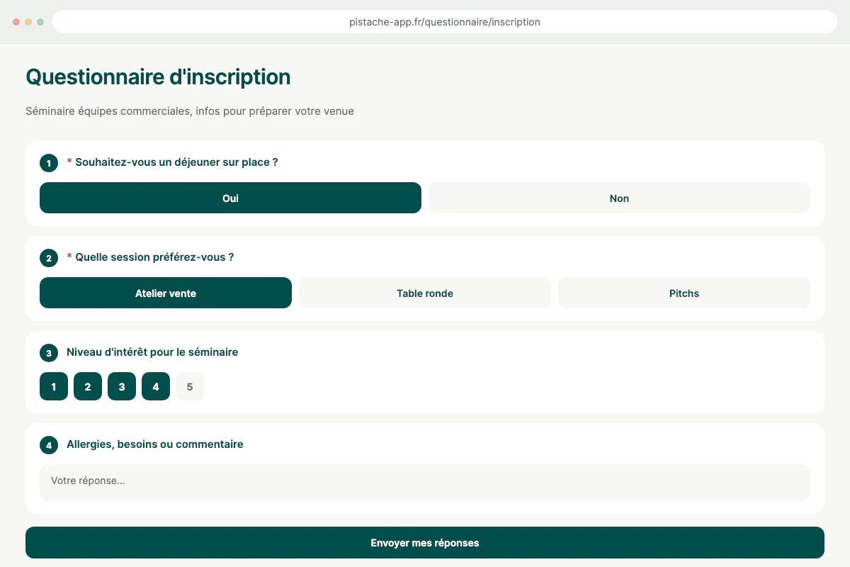 Preview Custom surveys